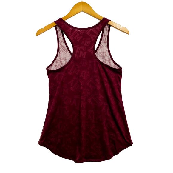 Texas A & M Concepts Sport Tank Top Womens Size Medium Maroon Razorback Active - Picture 4 of 9